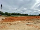 Progress photo of the George M. Harrison Soccer Complex expansion