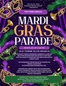 The Olive Twig Humanitarian Group is hosting its annual Mardi Gras Parade on Saturday, March 1.
