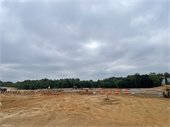 Progress photo as of 04/26/2025 of the New Public Works Facility