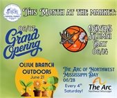 This image outlines special events happening at the Olive Branch Farmers Market this Summer. For more info, please visit www.obms.us/calendar
