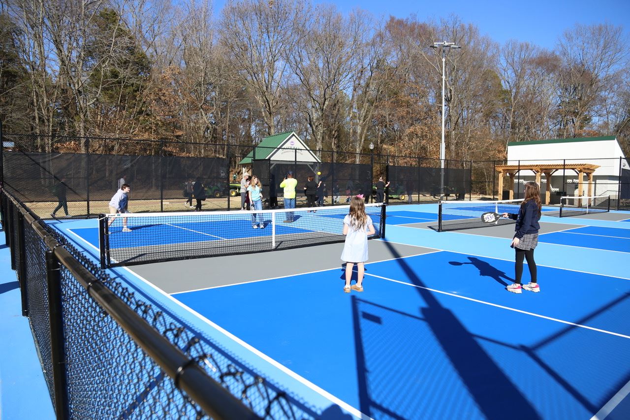 Photo of Pickleball Ribbon Cutting